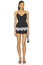view 4 of 5 CAMISOLA LACEBAND CAMISOLE in 1000 Black Comb