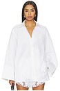 view 1 of 4 CHEMISE OVERSIZED SHIRT in Bright White