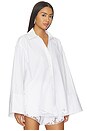 view 2 of 4 CHEMISE OVERSIZED SHIRT in Bright White