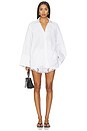 view 4 of 4 CHEMISE OVERSIZED SHIRT in Bright White