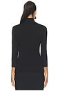 view 4 of 5 Jersey 3/4 Turtleneck in Black