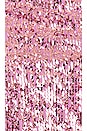 view 5 of 5 Sequin Crop Top in Fuchsia Pink