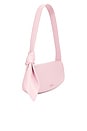 view 3 of 4 LEATHER KNOT STRAP 백 in Chalk Pink