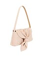 view 4 of 4 Suede Knot Scarf Bag in Beige