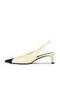 view 5 of 5 Slingback Pump in Italian Straw