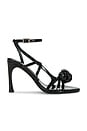 view 1 of 5 Patent Croc Sandal in Black
