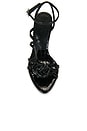 view 4 of 5 Patent Croc Sandal in Black