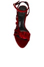 view 5 of 5 SANDALIA VELVET  in Scooter Red