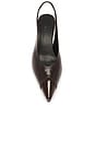 view 4 of 5 Slingback Pump in Chocolate Brown