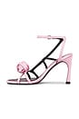 view 5 of 5 Satin Sandal in Begonia Pink