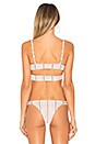 view 3 of 4 Jessi Bikini Top in Horizon Stripe