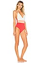 view 2 of 3 MAILLOT DE BAIN 1 PIÈCE CHASE in Hibiscus