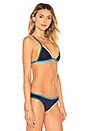view 2 of 4 Jett Bikini Top in Evening Blue & French Blue
