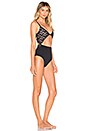 view 2 of 3 Penelope One Piece in Black