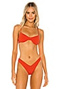 view 1 of 4 HAUT DE MAILLOT DE BAIN EVIE in Cherry Tomato