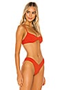 view 2 of 4 HAUT DE MAILLOT DE BAIN EVIE in Cherry Tomato