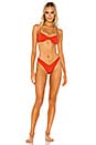 view 4 of 4 HAUT DE MAILLOT DE BAIN EVIE in Cherry Tomato