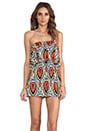 view 1 of 6 Strapless Cutout Mini Dress in Badu