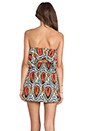 view 4 of 6 Strapless Cutout Mini Dress in Badu