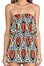view 5 of 6 Strapless Cutout Mini Dress in Badu