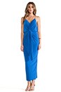 view 1 of 4 Knot Front Maxi Dress in Periwinkle