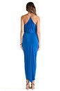 view 3 of 4 Knot Front Maxi Dress in Periwinkle
