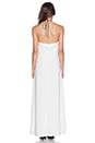 view 3 of 4 Tribal Halter Maxi Dress in White
