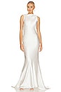 view 2 of 4 Charles Gown in Blanc