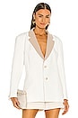 view 2 of 5 Joey Blazer in White & Tan