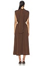 view 3 of 3 VESTIDO ELIANA in Dark Brown