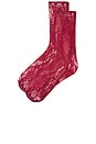 view 2 of 2 Celia Socks in Red