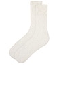 view 2 of 2 Celia Socks in White