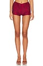 view 1 of 4 x REVOLVE Paloma Shorts in Wine Red