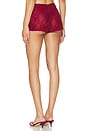 view 3 of 4 x REVOLVE Paloma Shorts in Wine Red