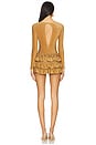 view 3 of 4 Perfetta Romper in Brown