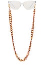 view 1 of 3 CHAINE POUR LUNETTES CHUNKY in Crystal Tan