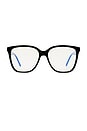 view 1 of 2 Tittle Linen Optical Eyeglasses in Black