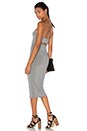view 1 of 4 Strappy Cami Tank Dress in Heather Grey
