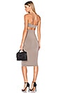view 1 of 4 Cross Back Tank Dress in Taupe