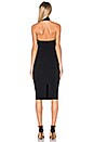 view 3 of 3 Knit Halter Dress in Black