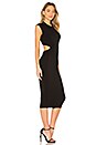 view 3 of 4 Cut-Out Dress in Black
