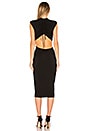 view 4 of 4 Cut-Out Dress in Black