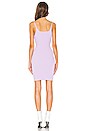 view 3 of 3 Shrunken Rib Fitted Tank Dress in Lavender