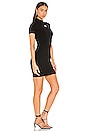 view 2 of 3 Bodycon Crewneck Tee Dress in Black