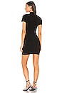 view 3 of 3 Bodycon Crewneck Tee Dress in Black