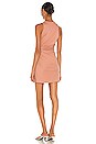 view 3 of 3 Heavy Soft Jersey Fitted Tank Dress in Pink Nude