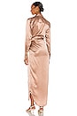 view 4 of 5 Maxi Shirt Dress in Rose Beige