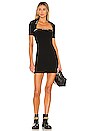view 1 of 3 Bodycon Short Sleeve Dress in Black