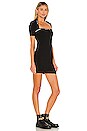 view 2 of 3 Bodycon Short Sleeve Dress in Black