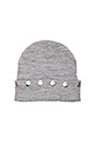 view 4 of 4 BONNET CASHWOOL in Heather Grey